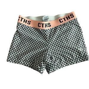 5/$25 Varsity Black and White Athletic Shorts